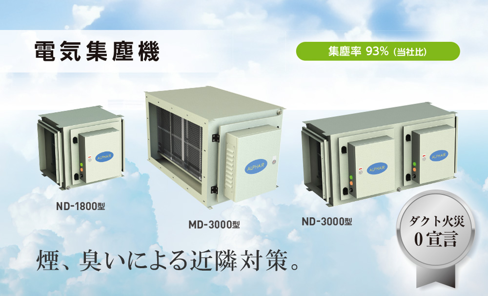 ND 型（排煙集塵機）